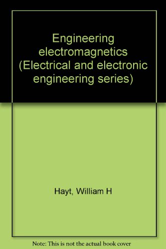 Engineering electromagnetics (Electrical and electronic engineering series) - Click to Buy