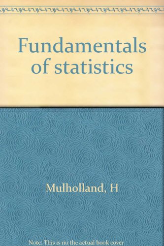 Fundamentals of Statistics - Click to Buy
