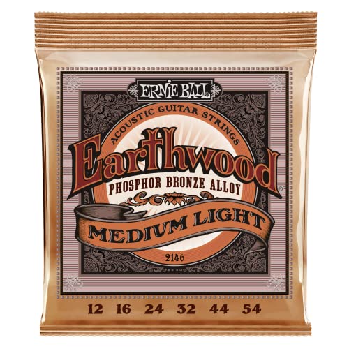Ernie Ball 2146 Regular Slinky Acoustic Phosphor Bronze String Set (12-54) - Click to Buy