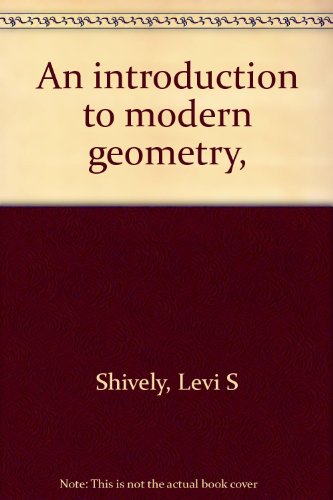An introduction to modern geometry, - Click to Buy