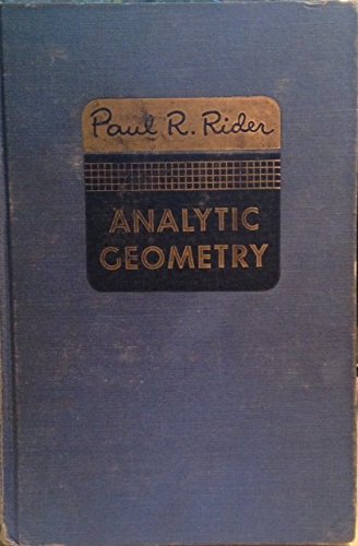 Analytic geometry - Click to Buy
