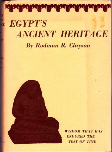 Egypt's ancient heritage, (Rosicrucian library) - Click to Buy