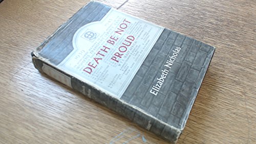 Death Be Not Proud - Click to Buy