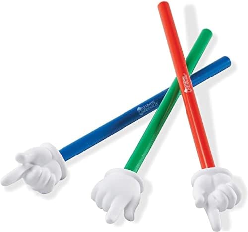 Learning Resources Hand Pointers (Set of 3) - Multicolor - Click to Buy
