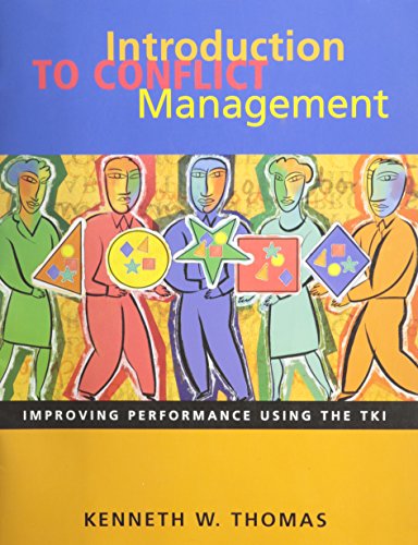 Introduction to conflict management: Improving performance using the TKI - Click to Buy
