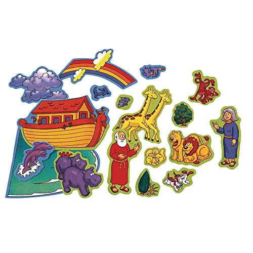 Little Folks Visuals Lfv21801 Noahs Ark Pre-Cut Felt Set 20 Figures