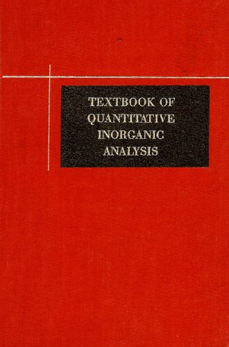Textbook of Quantitative Inorganic Analysis - Click to Buy