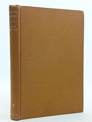 MODERN ALGEBRA VOLUME II - Click to Buy