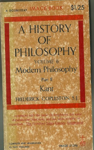 A History of Philosophy (Vol. 6) Modern Philosophy Part I The French Enlightenment to Kant (part 1)