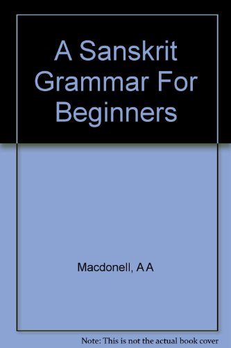 A Sanskrit Grammar for Beginner - Click to Buy
