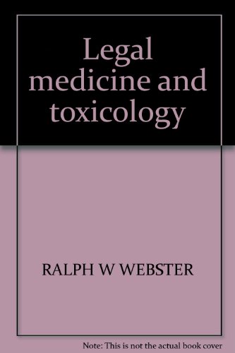 Legal medicine and toxicology - Click to Buy