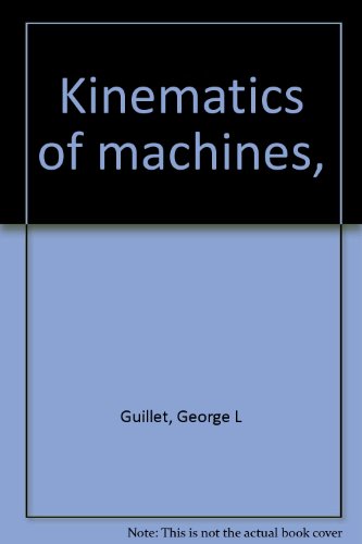 Kinematics of machines, - Click to Buy