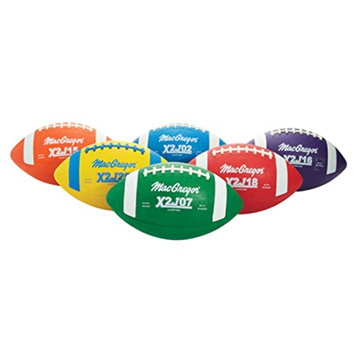 Junior Size Footballs Mulitcolor - Set of 6