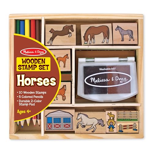 Melissa & Doug's Horses Stamp Set - Click to Buy