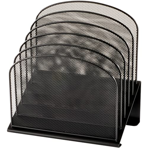 Safco Products Onyx 5 Tiered Sections, Black (3257BL)
