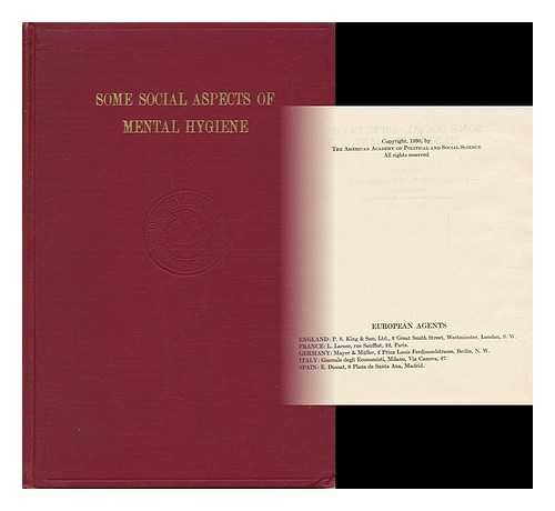 Some Social Aspects of Mental Hygiene - Click to Buy