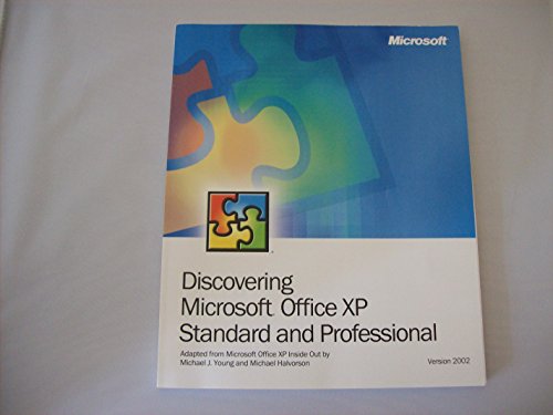 Discovering Microsoft Office XP Standard and Professional (Version 2002) - Click to Buy
