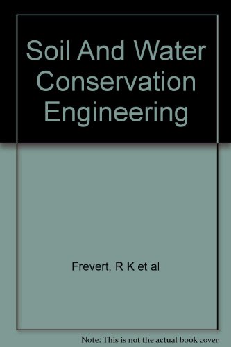Soil And Water Conservation Engineering - Click to Buy