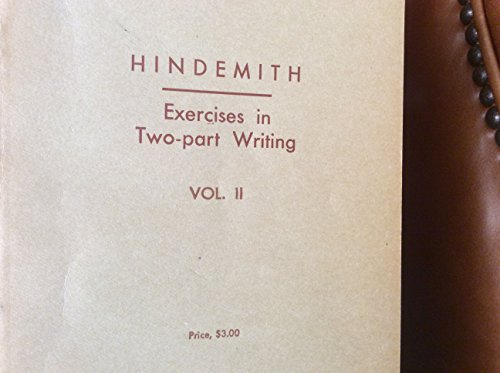 Exercises in Two-Part Writing, Vol. 2 - Click to Buy