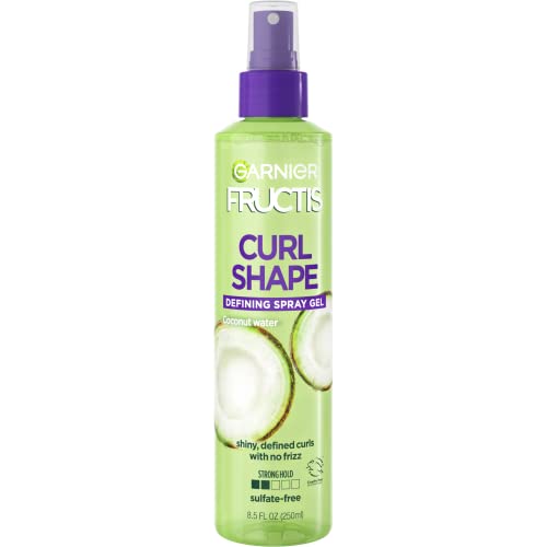 Garnier Aerosol de Gel de definición Fructis Style Curl Shaping – definición de rizos y acabado firme – 250 ml - Click to Buy