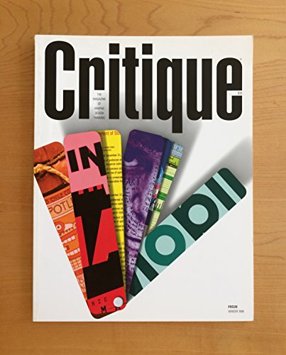 Critique: The Magazine Of Graphic Design Thinking: No.7, Winter, 1998 - Click to Buy