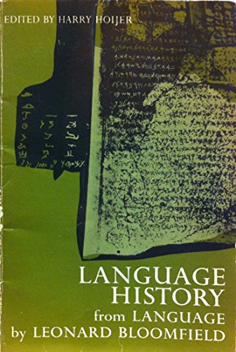 Language History from Language (1933 Edition) - Click to Buy