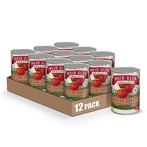 Muir Glen Organic Pizza Sauce, 15 oz. (Pack of 12) - Click to Buy