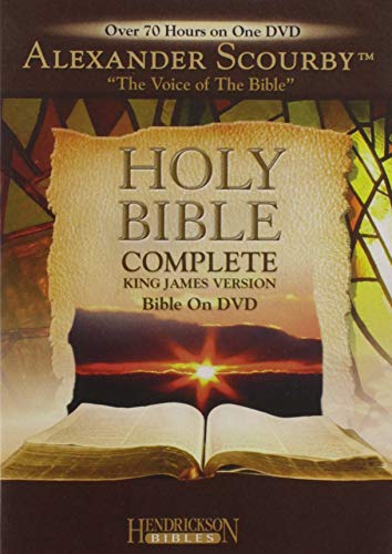 Holy Bible: Complete King James Version Bible on DVD narrated by Alexander Scourby - Click to Buy