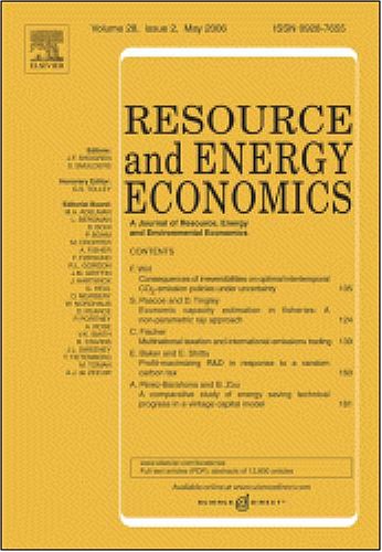 Green consumers and public policy: On socially contingent moral motivation [An article from: Resource and Energy Economics] - Click to Buy