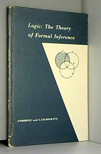 Logic: The Theory of Formal Inference - Click to Buy