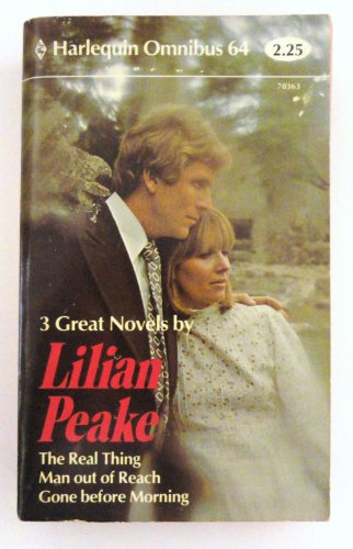 Harlequin Omnibus #64. "The Real Thing", "Man out of Reach", "Gone before Morning" - Click to Buy