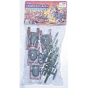 8 Piece Set of Cannon and Mortar Artillery for 48mm-60mm Plastic Army Men - Click to Buy