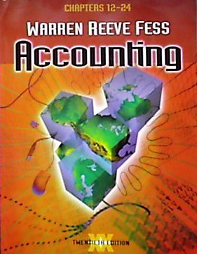Accounting Chapters 12-24, 20th Edition, Warren Reeve Fess - Click to Buy
