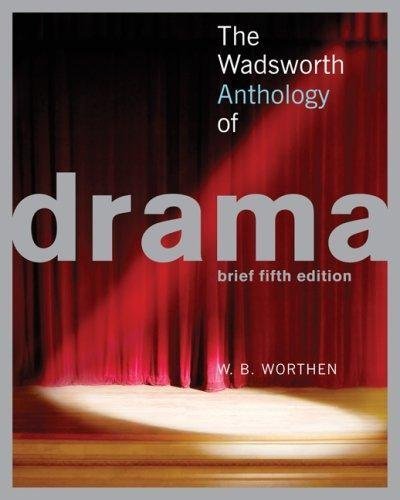 Wadsworth Anthology of Drama Brief Fifth Edition - Click to Buy