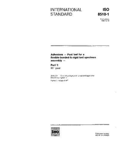 ISO 8510-1:1990, Adhesives -- Peel test for a flexible-bonded-to-rigid test specimen assembly -- Part 1: 90 degree peel - Click to Buy