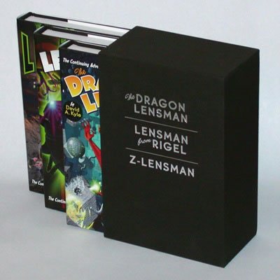The Dragon Lensman, Lensman From Rigel, and Z-Lensman: Limited Edition Hardcover Set (Second Stage Lensman Trilogy, Volumes 1-3) - Click to Buy