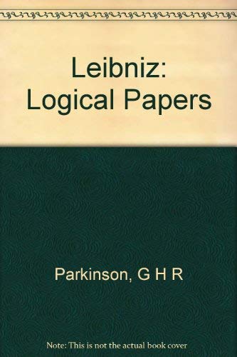 Leibniz. Logical Papers - Click to Buy