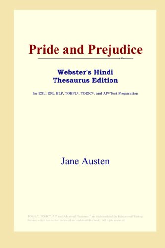 Pride and Prejudice (Webster's Hindi Thesaurus Edition)