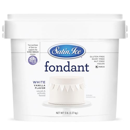Satin Ice – Fondant Blanc Vanille 2,3 kilogram - Click to Buy