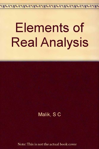 Elements of Real Analysis - Click to Buy