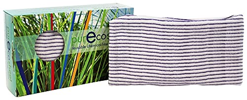 Static Eliminator Reusable Dryer Sheets - PurEcosheet - Chemical Free - 2 Count (500+ Loads) - Click to Buy