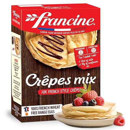 Francine French Crepe Mix-Makes 20 Sweet Crepes, 13 oz - Click to Buy
