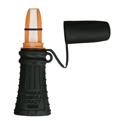 Primos Hunting 00935 IMAKA DA BULLCRAZY Elk Call, Close Range, Orange - Click to Buy