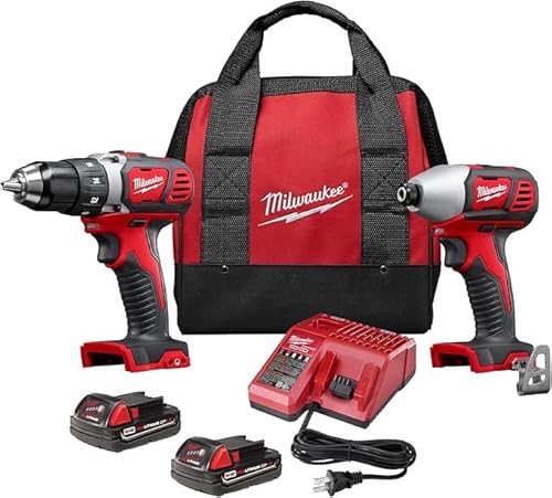 Milwaukee 2691-22 18-Volt Compact Drill and Impact Driver Combo Kit - Click to Buy