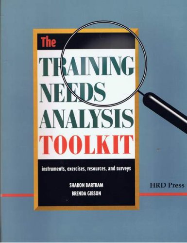 The Training Needs Analysis Toolkit - Click to Buy