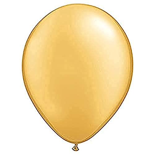 Mayflower 6568 9'' Metallic Gold Latex Balloons - Click to Buy
