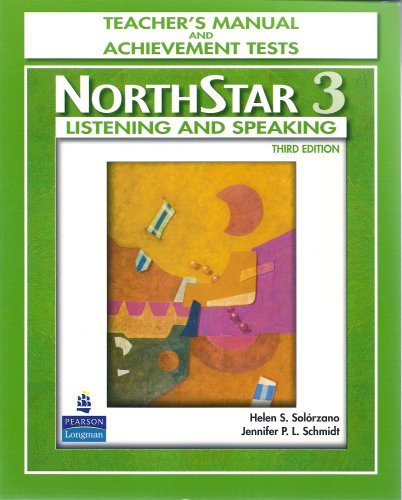 NorthStar Listening and Speaking 3, Third Edition (Teacher's Manual and Achievement Tests with Audio CD) - Click to Buy