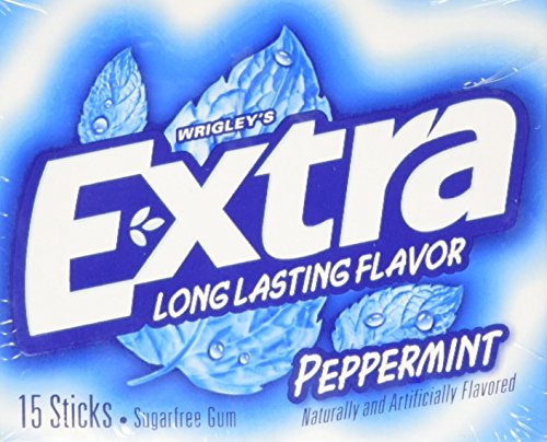 Wrigleys Extra Gum Peppermint (Pack of 10), Assorted - Click to Buy