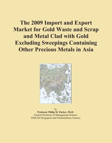 The 2009 Import and Export Market for Gold Waste and Scrap and Metal Clad with Gold Excluding Sweepings Containing Other Precious Metals in Asia - Click to Buy