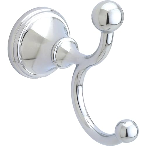 Franklin Brass 125861 Crestfield Double Robe Hook, Polished Chrome - Click to Buy